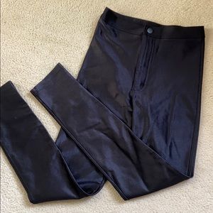 Made in USA American Apparel Black Disco Pants